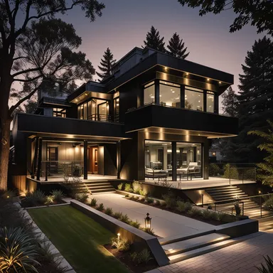 Steampunk home exterior design - example 3