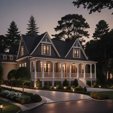 Traditional home exterior design - example 2