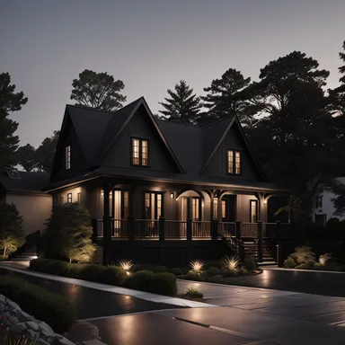 Understated Luxury home exterior design - example 2