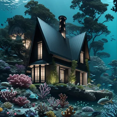 Underwater home exterior design - example 5