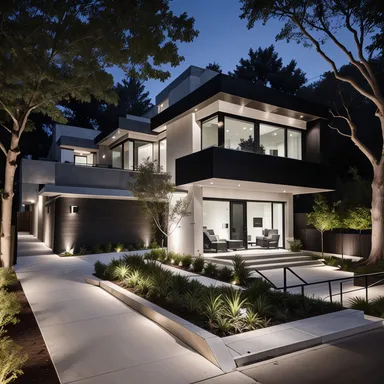 Urban home exterior design - example 3