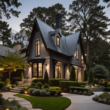 Vintage home exterior design - example 5