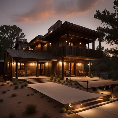 Western home exterior design - example 3