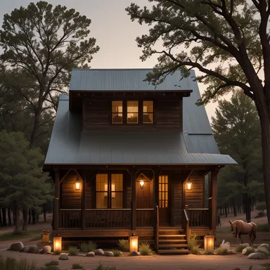 Western home exterior design - example 4