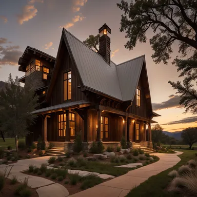 Western home exterior design - example 5