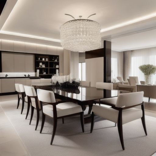 Transitional Dining Room