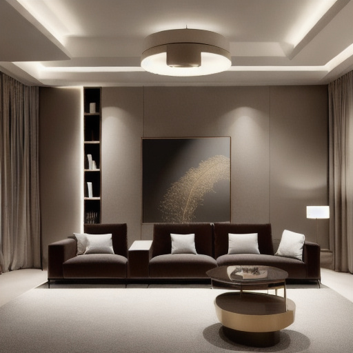 Transitional Home Theater