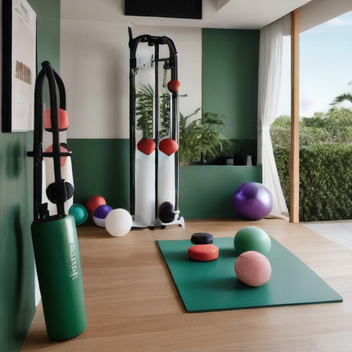 Tropical Home Gym