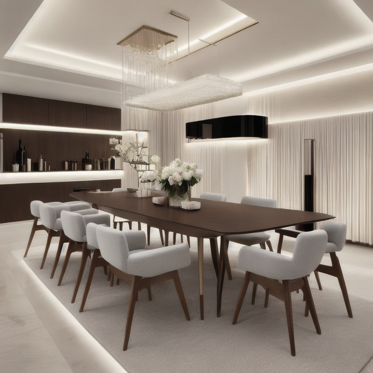 Vaporwave Dining Room