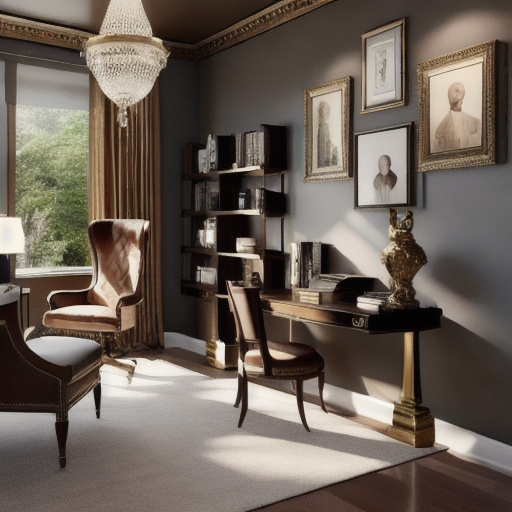 Victorian Home Office