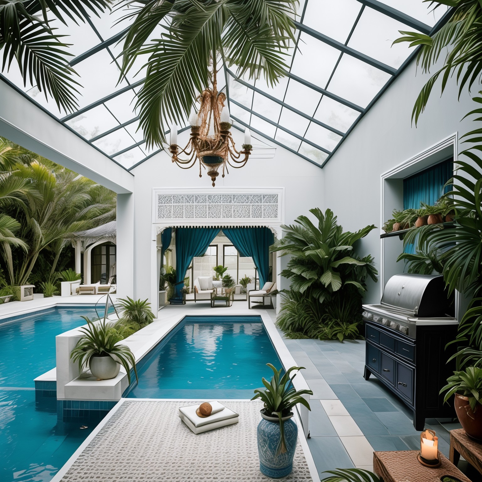 wiktoriański Pool House