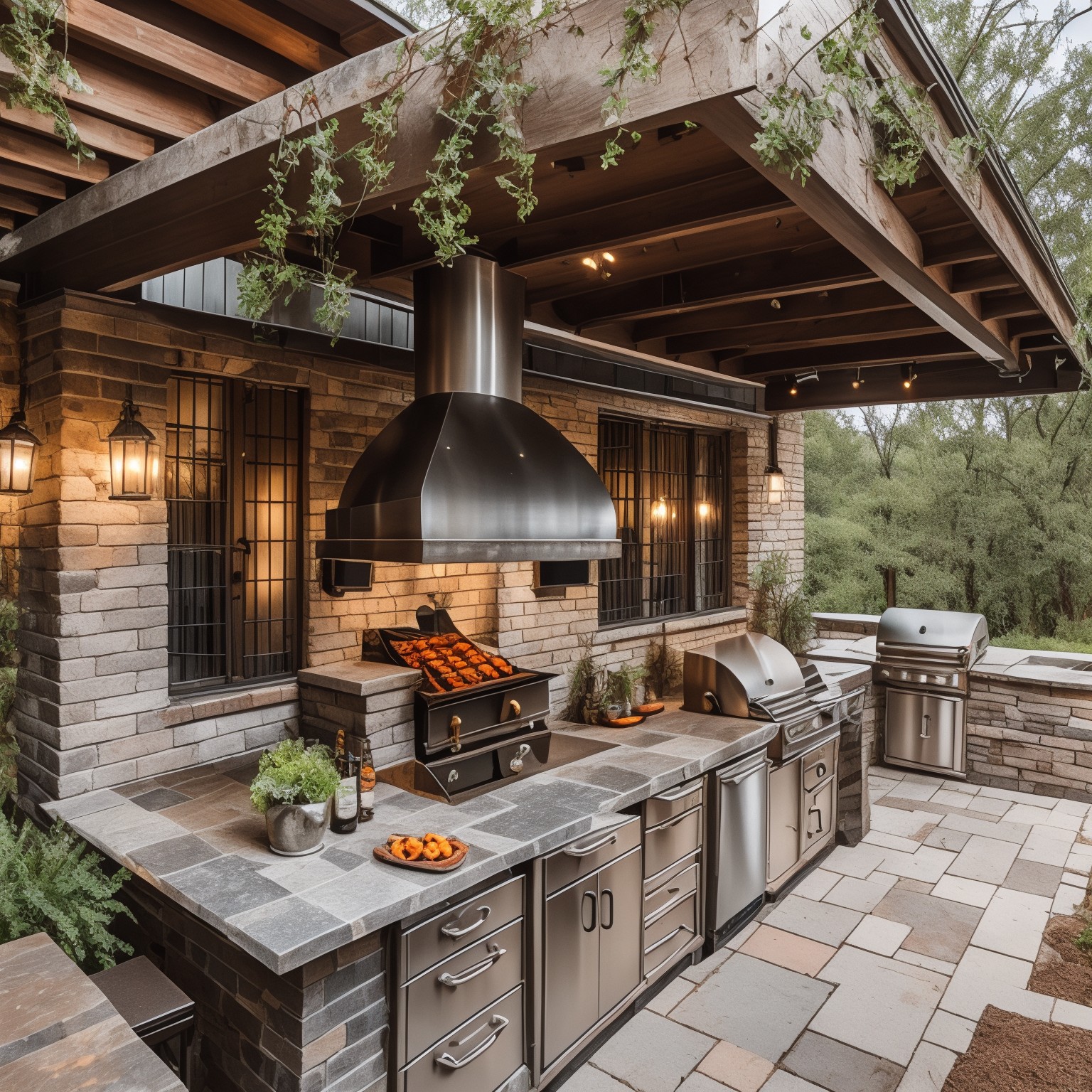 Ancien Outdoor Kitchen