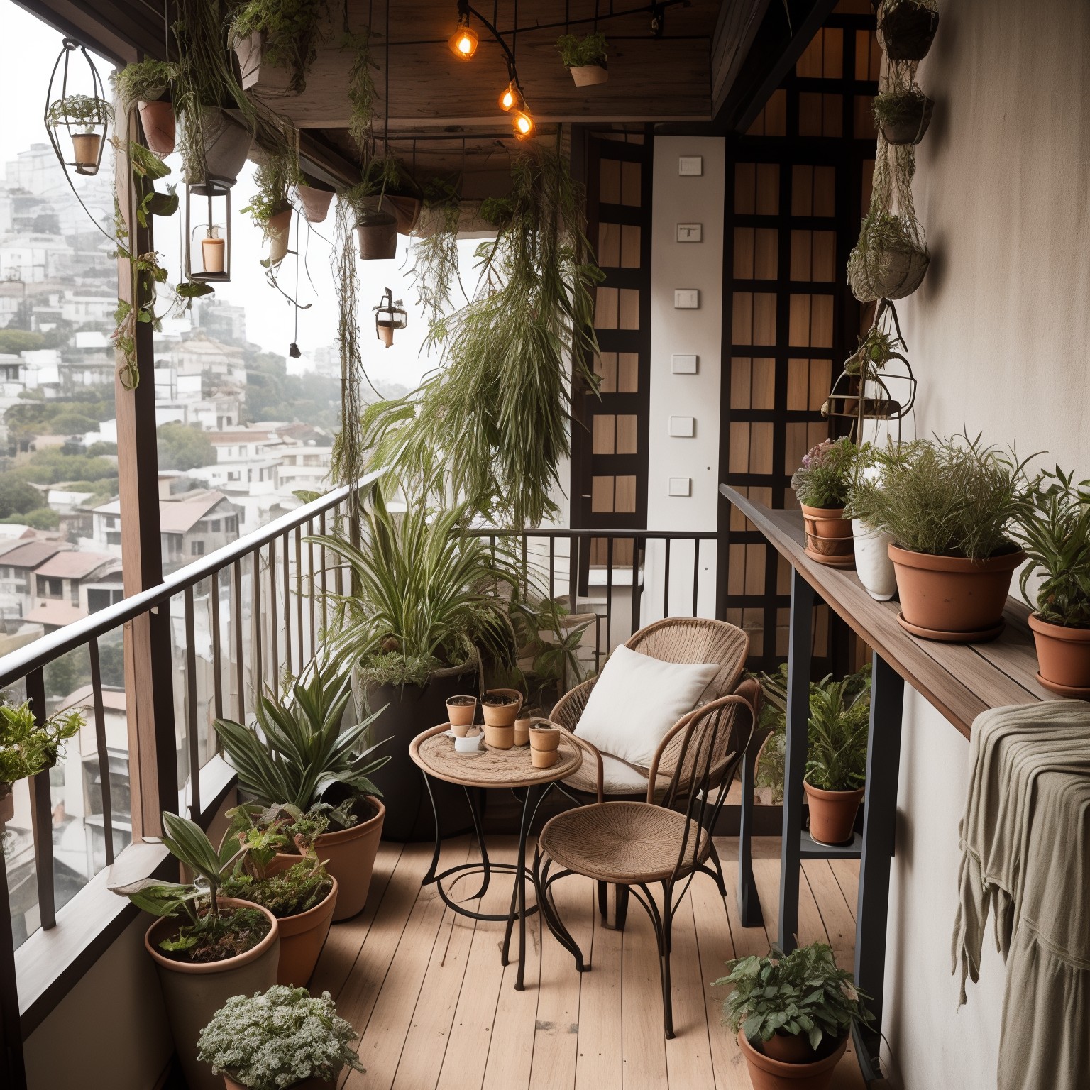 Wabi-Sabi Balcony