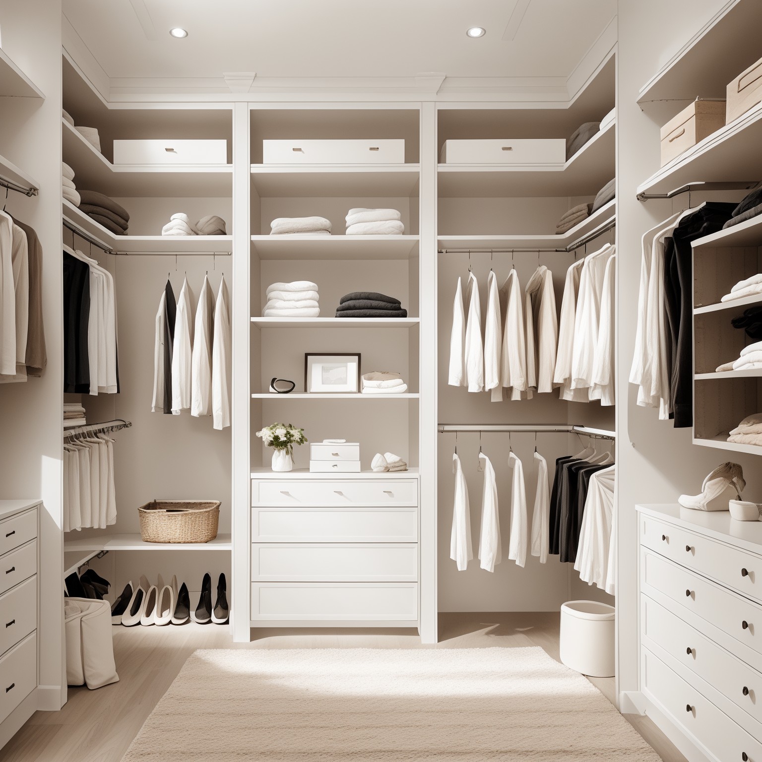 Warm Minimalism Garderoba