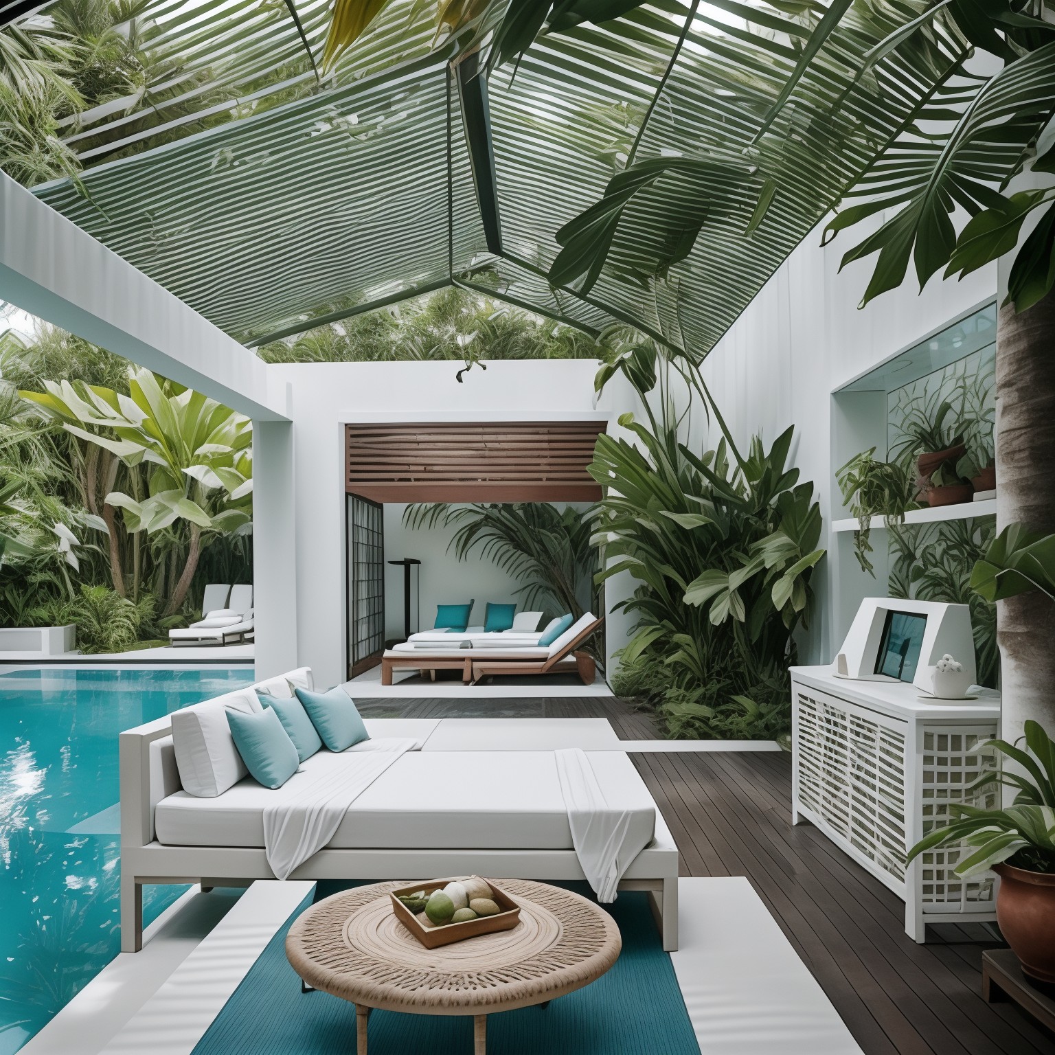 Zen Pool House
