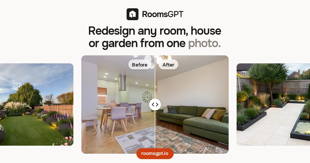 RoomsGPT: Free AI Interior Design From a Photo