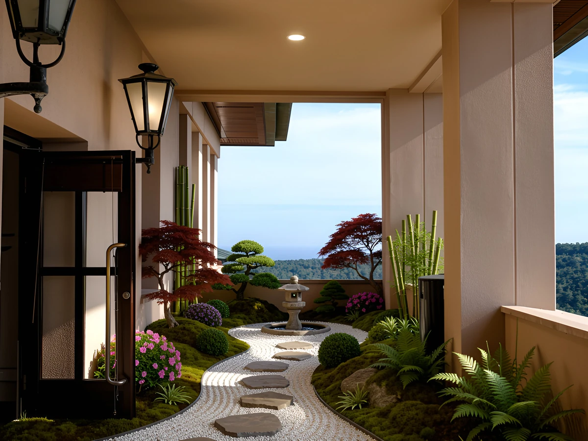 Balcony after the AI redesign