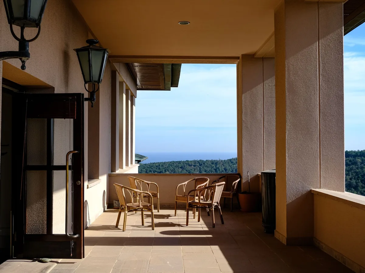 Balcony before the redesign
